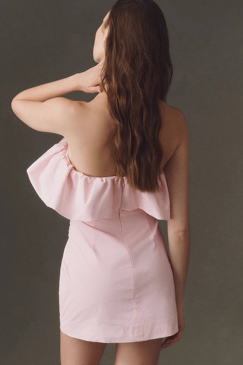 Shona Joy Campbell Strapless Mini Dress