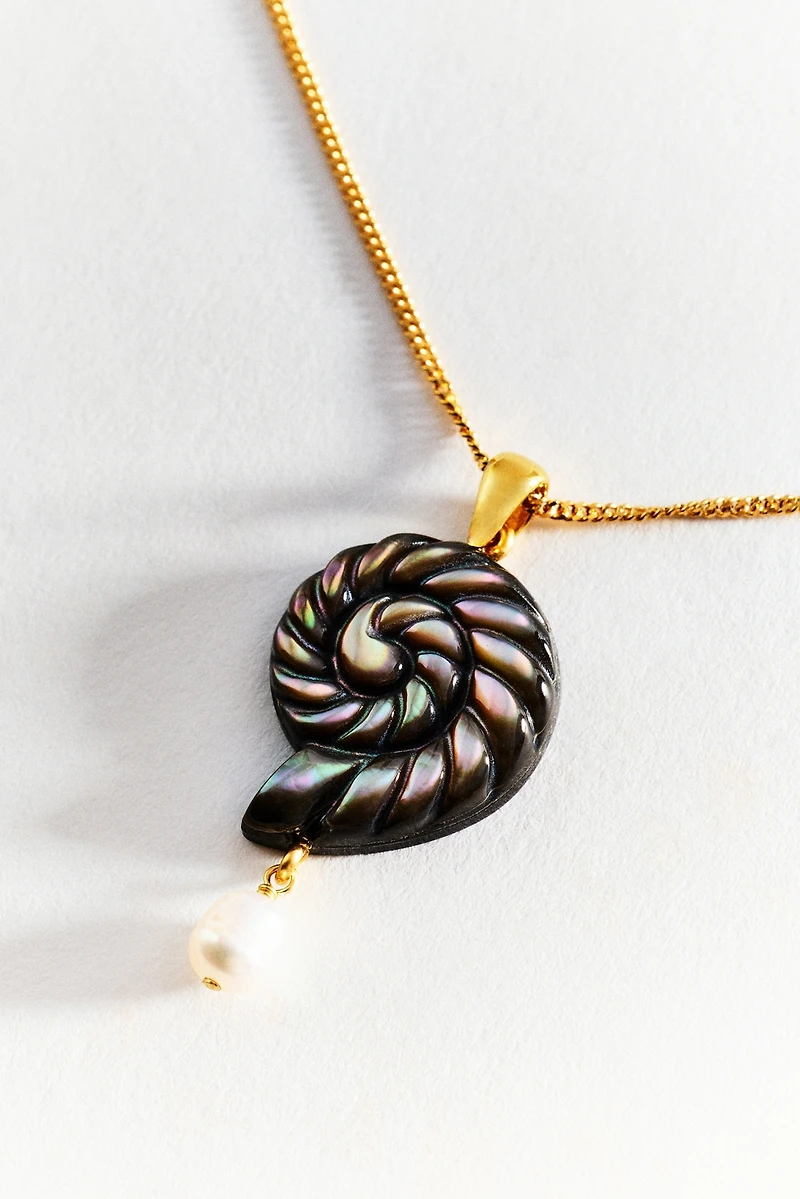 Chan Luu Nautilus Pendant Necklace