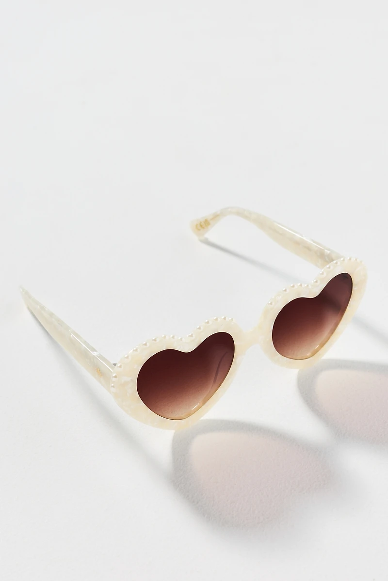 LeLe Sadoughi Sweetheart Sunglasses