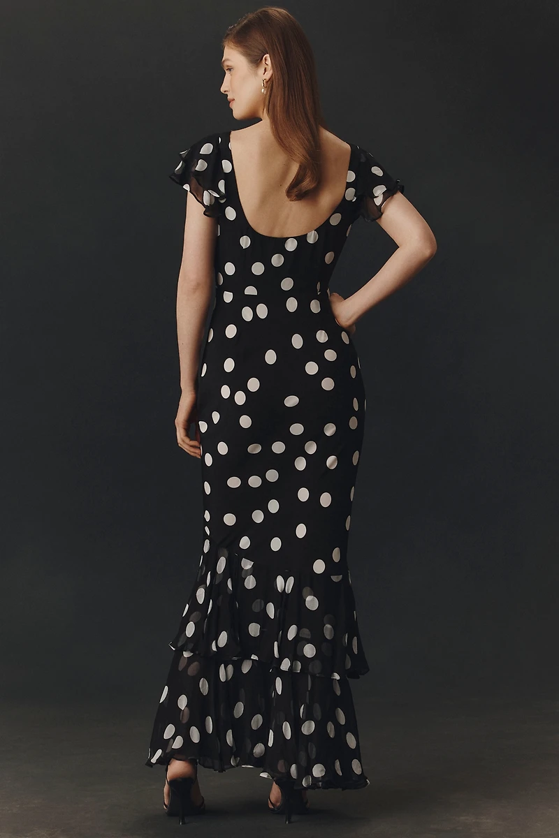RIXO Ordinia Maxi Dress