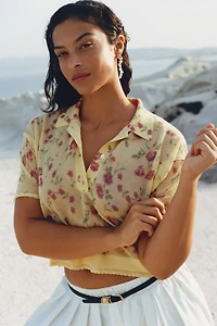 Shell Pearl Drop Earrings