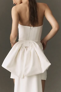 SAU LEE Thea Crepe Mini Dress