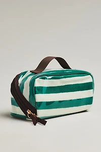 By Anthropologie Coated Terry Cosmetic Bag