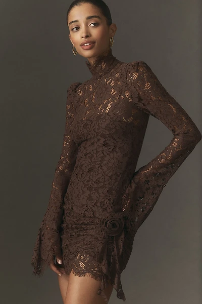 De La Vali Bodita Lace Mini Dress