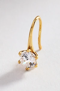 By Anthropologie Crystal French Hook Earrings