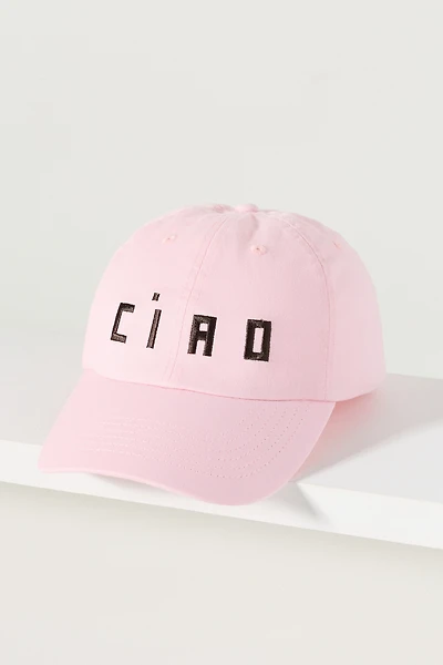 Clare V. Ciao 100% Cotton Baseball Cap