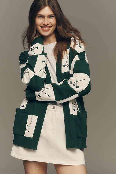 Ellsworth & Ivey Golf Icon Preppy Cardigan