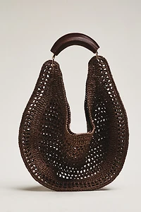 Urban Expressions Raffia Hobo Bag