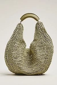 Urban Expressions Raffia Hobo Bag