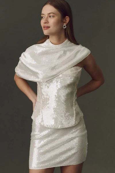 Mare Sequin Mini Skirt
