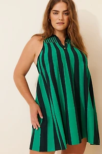 Maeve Sleeveless Knit Mini Swing Dress