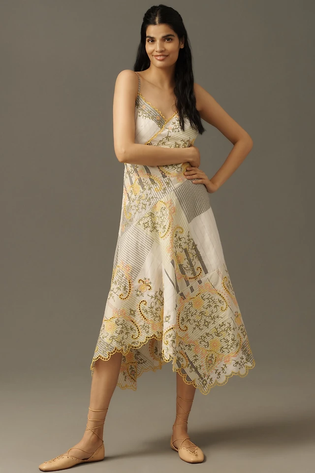 en elly sleeveless v-neck lace sequin slip midi dress En Elly Sleeveless V-Neck Lace Sequin Slip Midi Dress at MarketFair Shoppes  in Princeton, NJ