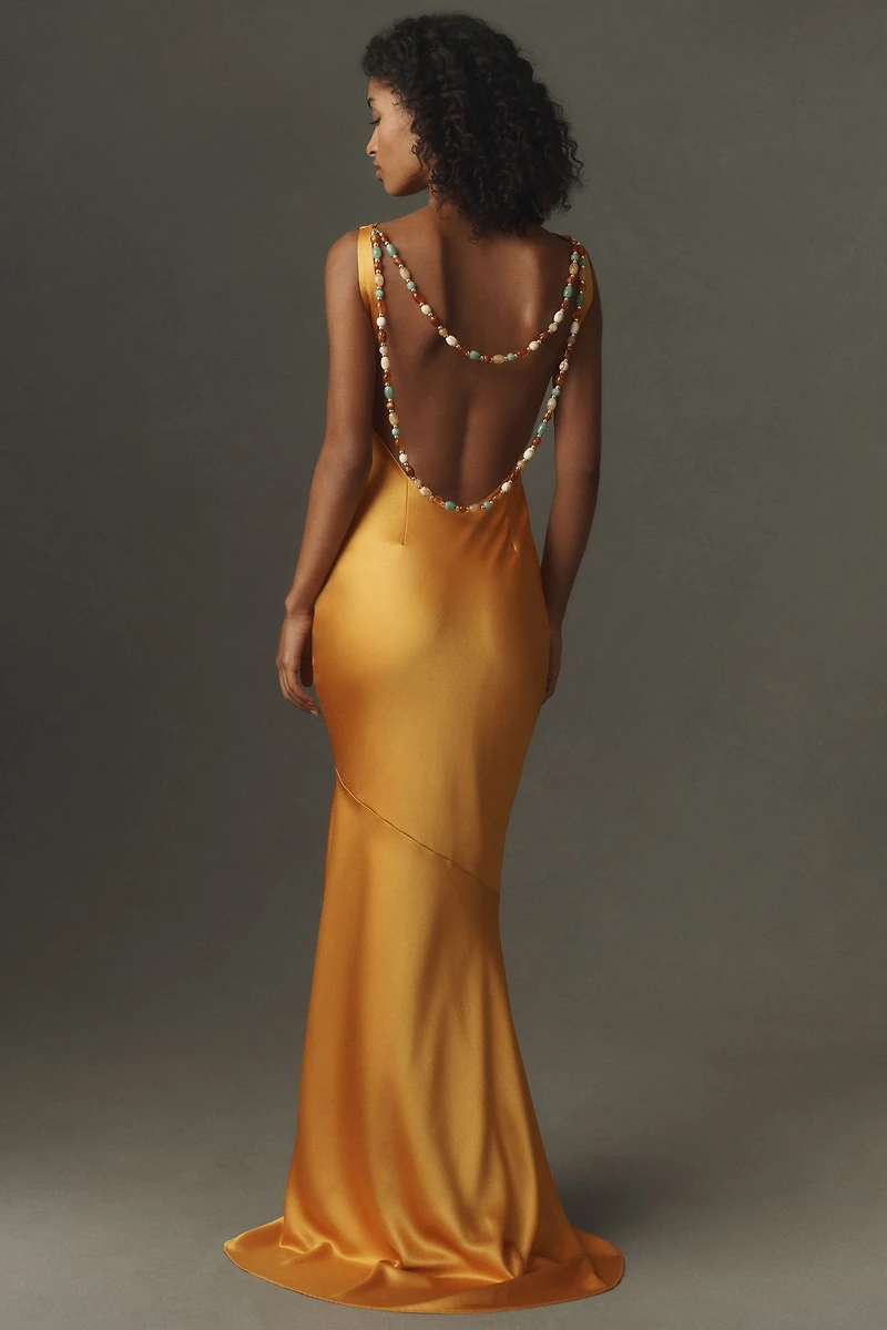 Retrofete Keryn Open-Back Dress