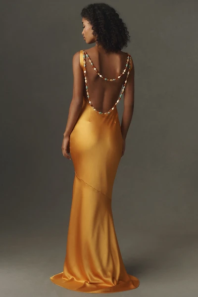 Retrofete Keryn Open-Back Dress