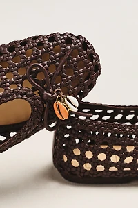Dolce Vita Cason Charm Woven Ballet Flats