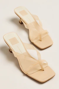 Dolce Vita Brevel Jelly Thong Heeled Sandals