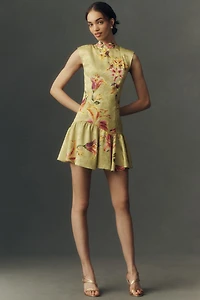 BHLDN Drop-Waist Mini Dress