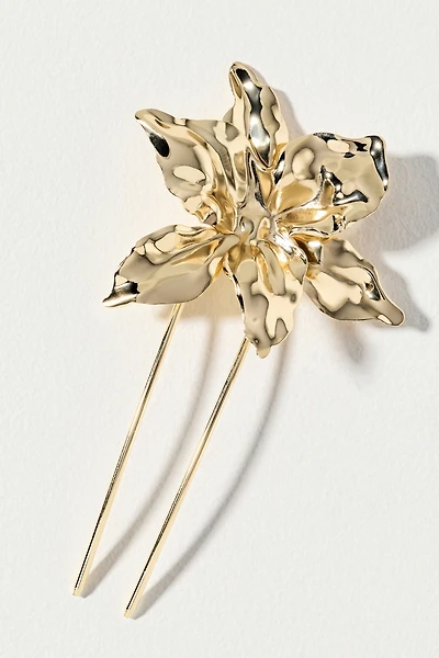 By Anthropologie Blooming Flower French Hair Pin
