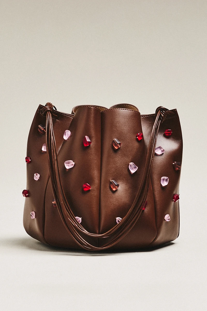 The Wolf Gang Bomba Leather Shoulder Bag