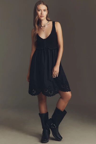 Sleeveless Sweater Mini Dress