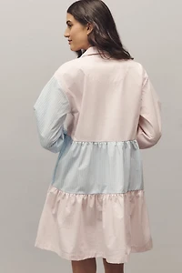 Maeve The Bettina Mix Stripe Dress