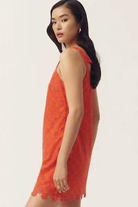 Maeve Square-Neck Mini Shift Dress