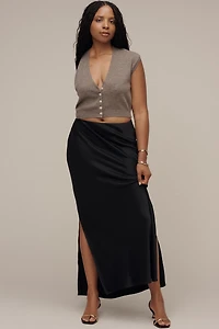 Pilcro V-Neck Crop Muscle Knit Vest