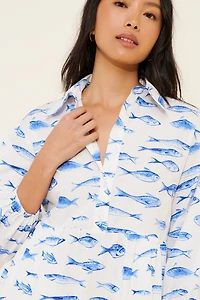 Maeve The Bettina Shirt Dress