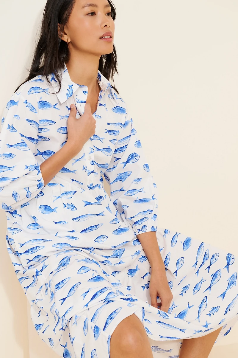 Maeve The Bettina Shirt Dress