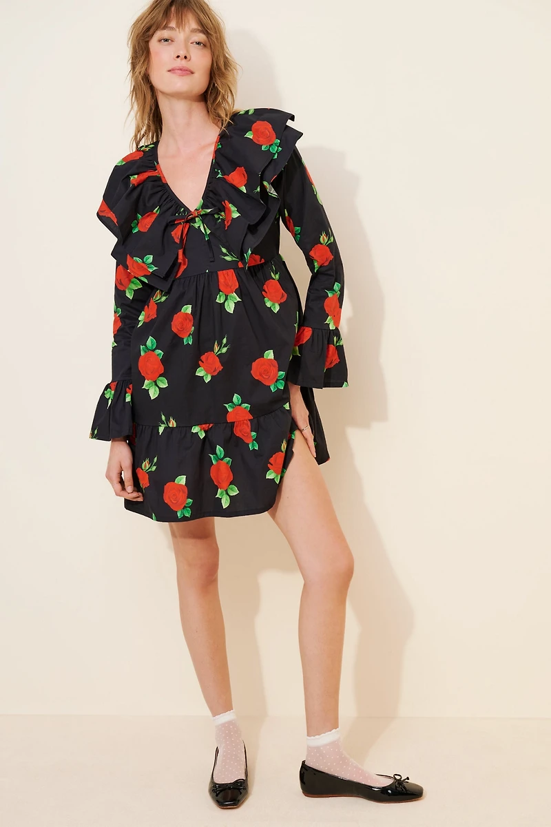 The Lulo Project Wings Of West Mini Dress