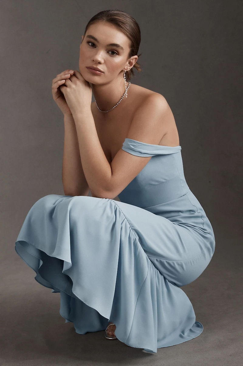 BHLDN Munroe Georgette Dress