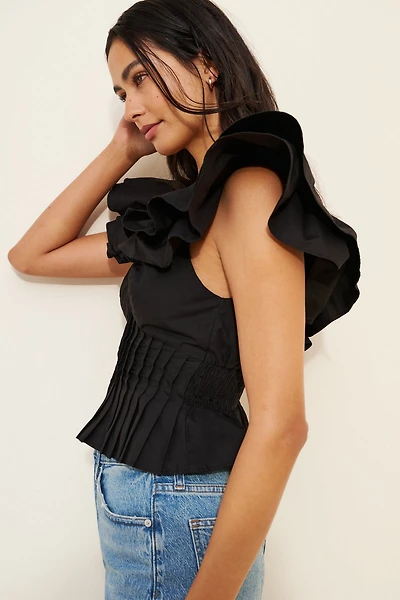En Saison Tazman Poplin Top