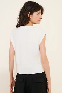 525 America Jayda Double Breasted Sweater Vest