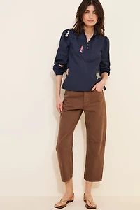 Ciebon Emmy Embroidered Parkscape Top