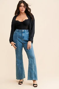 Eloquii Easy Flare Leg Jeans