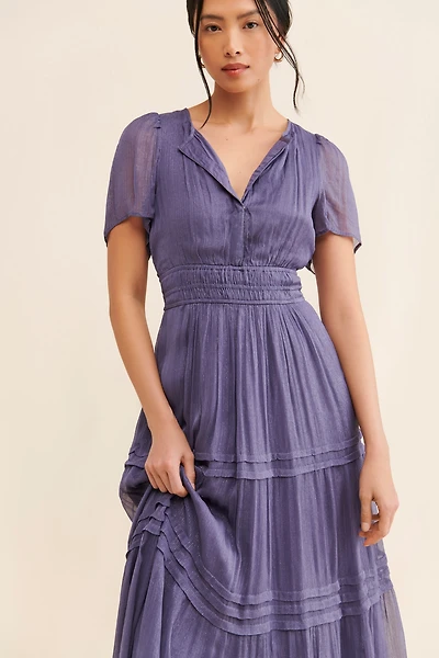 The Somerset Maxi Dress: Lurex Edition