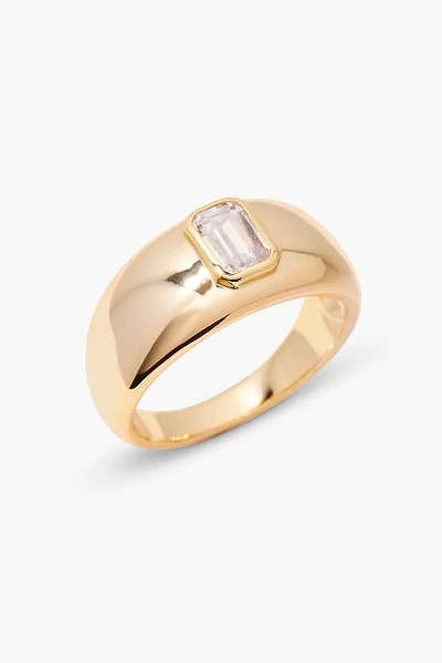 Brook & York Baguette Dome Ring