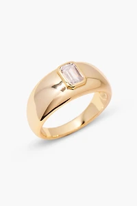 Brook & York Baguette Dome Ring