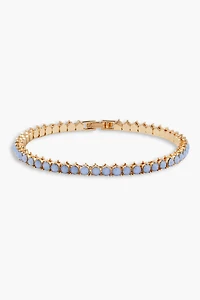 Brook & York Blue Opal Tennis Bracelet