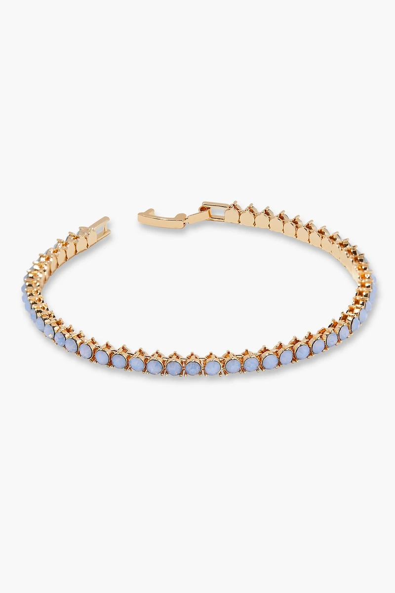Brook & York Blue Opal Tennis Bracelet