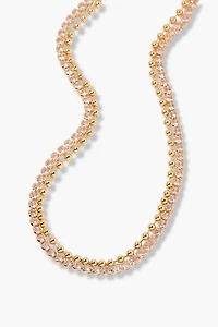Brook & York Double Row Tennis Necklace