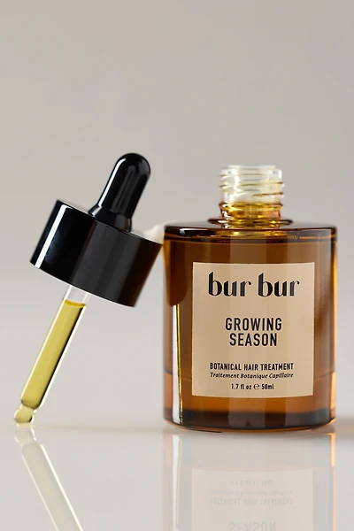 Bur Bur Growing Season Burdock Hair Growth Oil