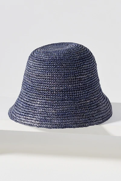 Nikki Beach Aubree Raffia Bucket Hat