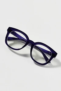 Peepers Lala Oversized Square Blue Light Readers
