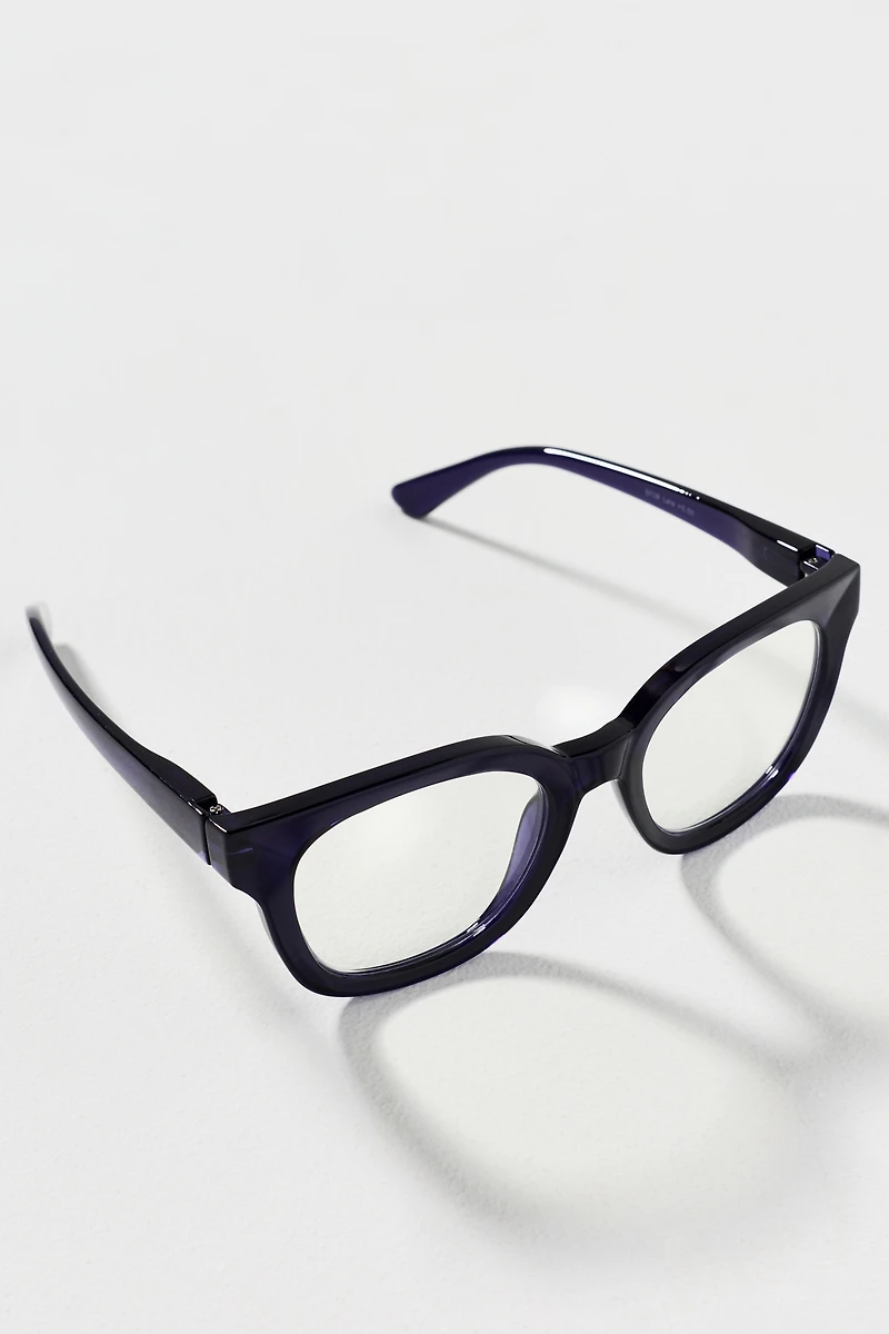 Peepers Lala Oversized Square Blue Light Readers