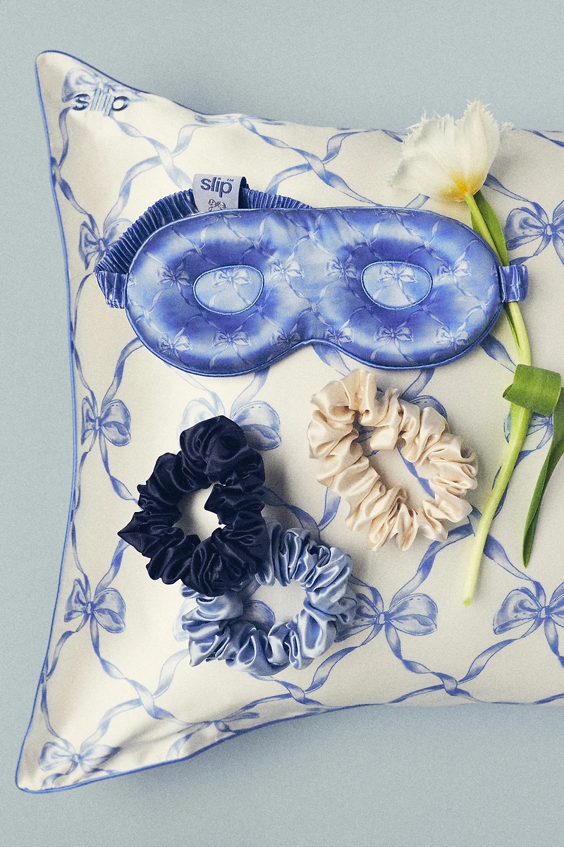 Slip Contour Silk Sleep Mask Bluebelle