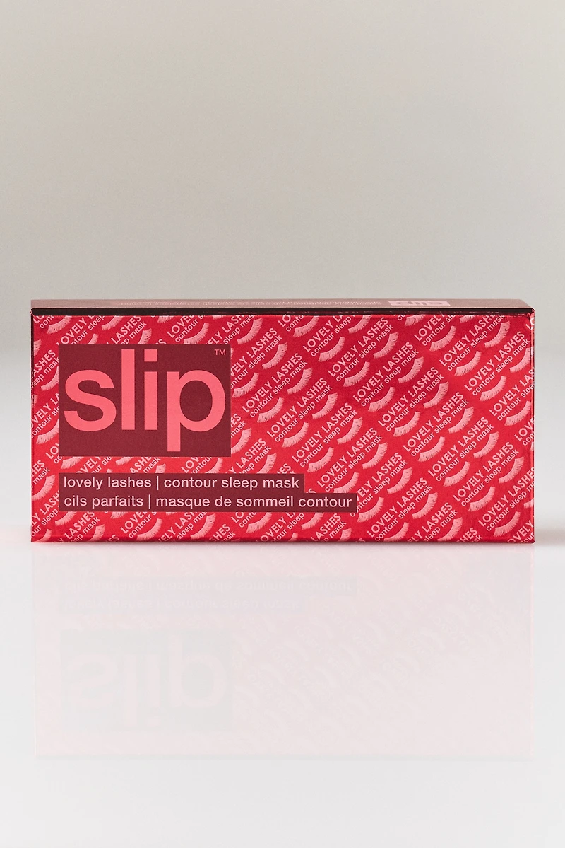Slip Contour Silk Sleep Mask Scarlet