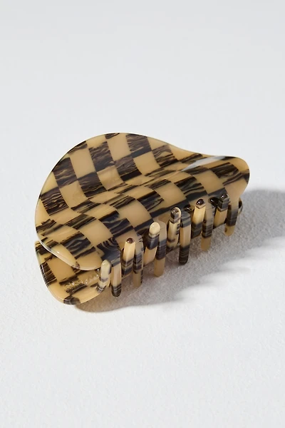 CHUNKS Checkered Claw Clip