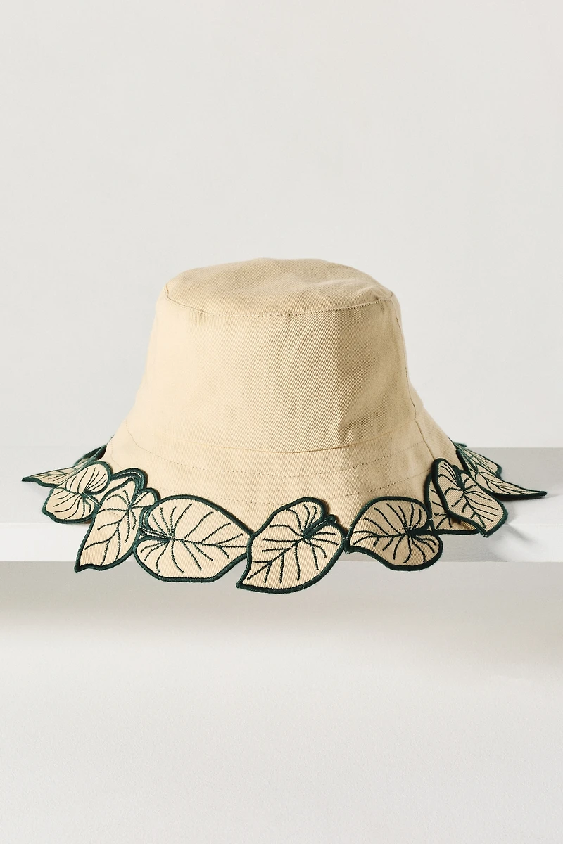 Farm Rio Leaf Trim Bucket Hat