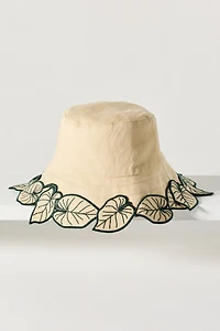 Farm Rio Leaf Trim Bucket Hat